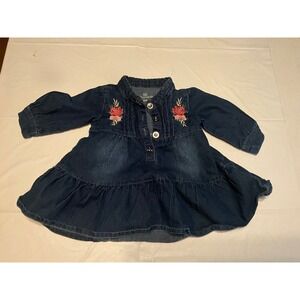 Limonada Denim Dress, 6 months